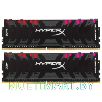Оперативная память HyperX Predator RGB 2x16GB DDR4 PC4-25600 (HX432C16PB3AK2/32)